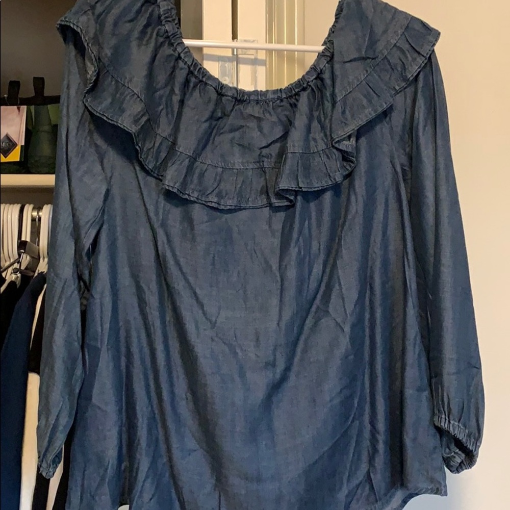 New denim shirt
